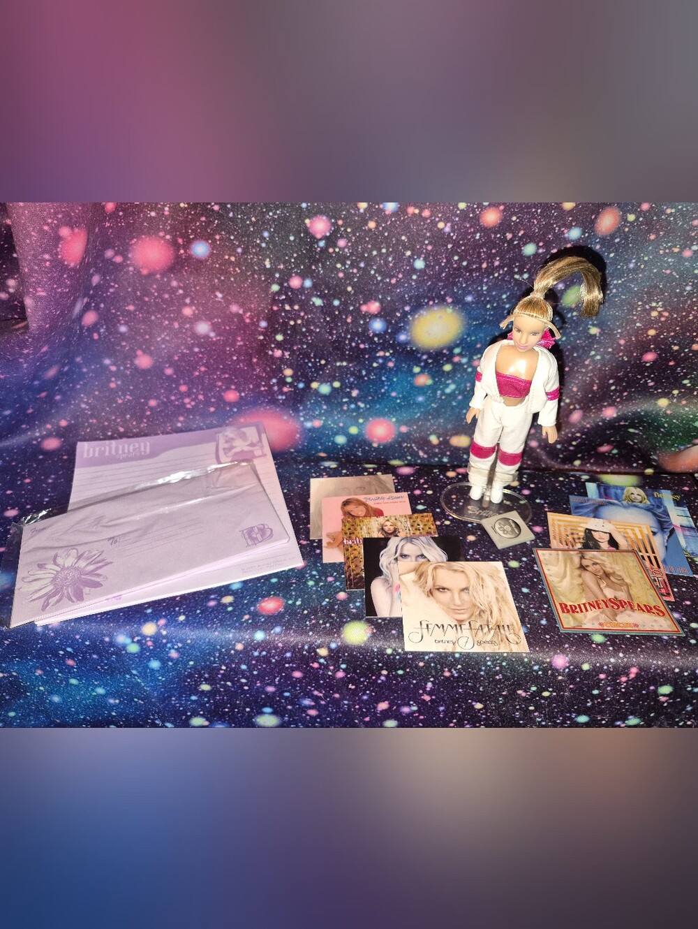 Britney Spears Y2K Mini Doll & Fan Memorabilia Lot 💗✨